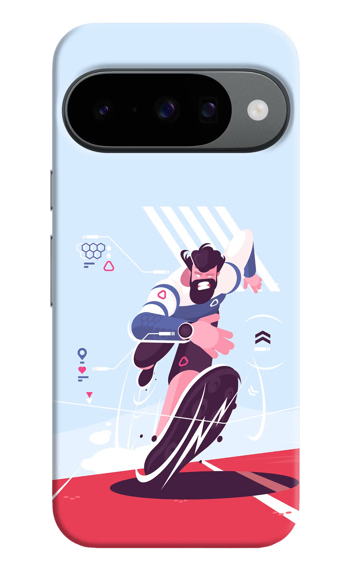 Run Pro Google Pixel 10 Hard Case Back Cover by Casekaro