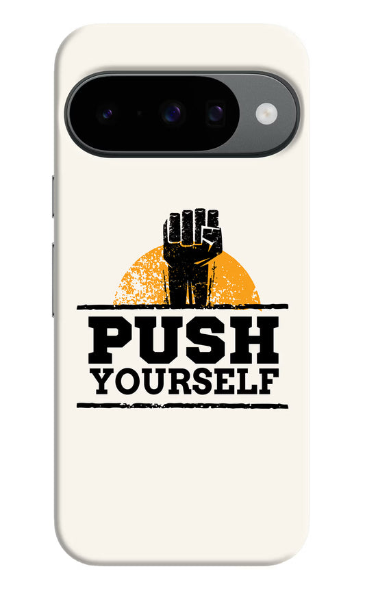 Push Yourself Google Pixel 10 Hard Case Back Cover by Casekaro
