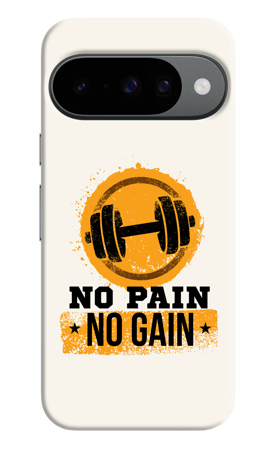No Pain No Gain Google Pixel 10 Back Cover, Hard case