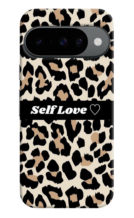 Leopard Print Self Love Google Pixel 10 Hard Case Back Cover by Casekaro