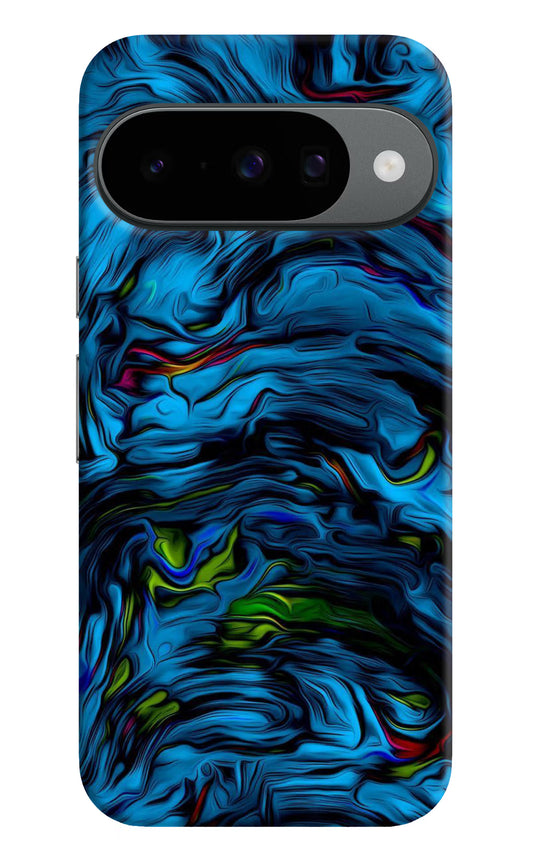 Dark Blue Abstract Google Pixel 10 Hard Case Back Cover by Casekaro