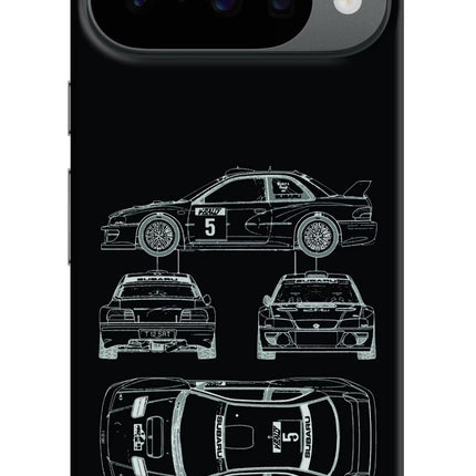 WRC'99 Google Pixel 10 Hard Case Back Cover by Casekaro