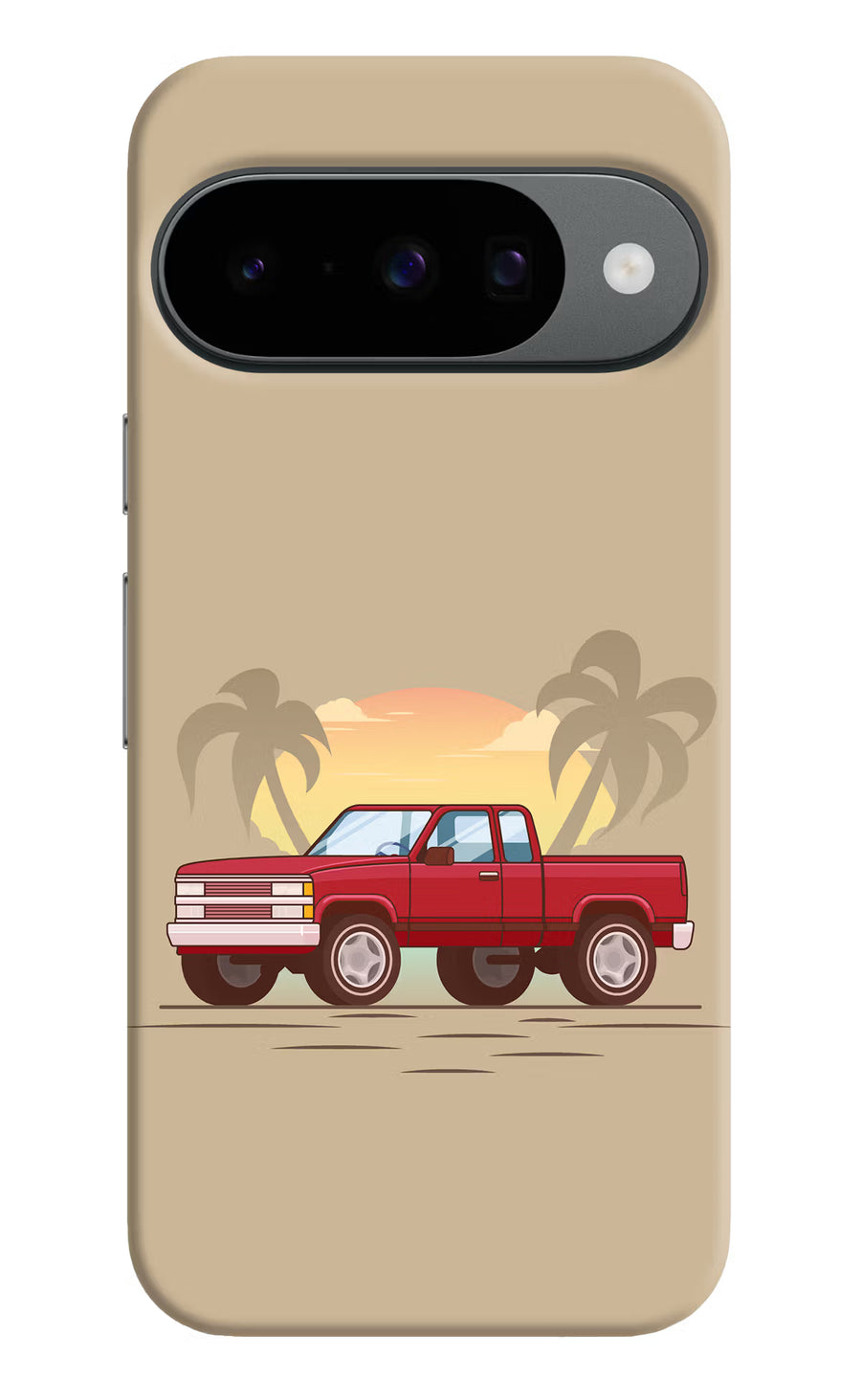 Desert Classic Drive Google Pixel 10 Back Cover, Hard case