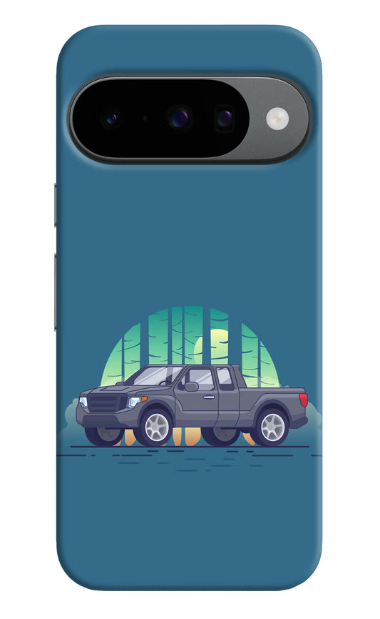 Retro Garage Vibe Google Pixel 10 Hard Case Back Cover by Casekaro