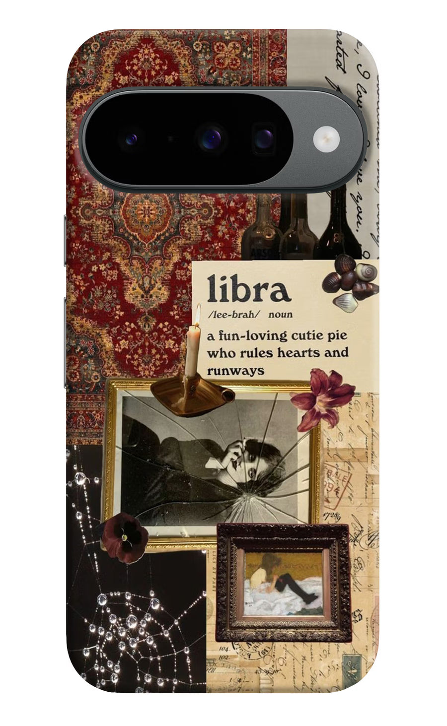 Libra Zodiac Google Pixel 10 Back Cover, Hard case