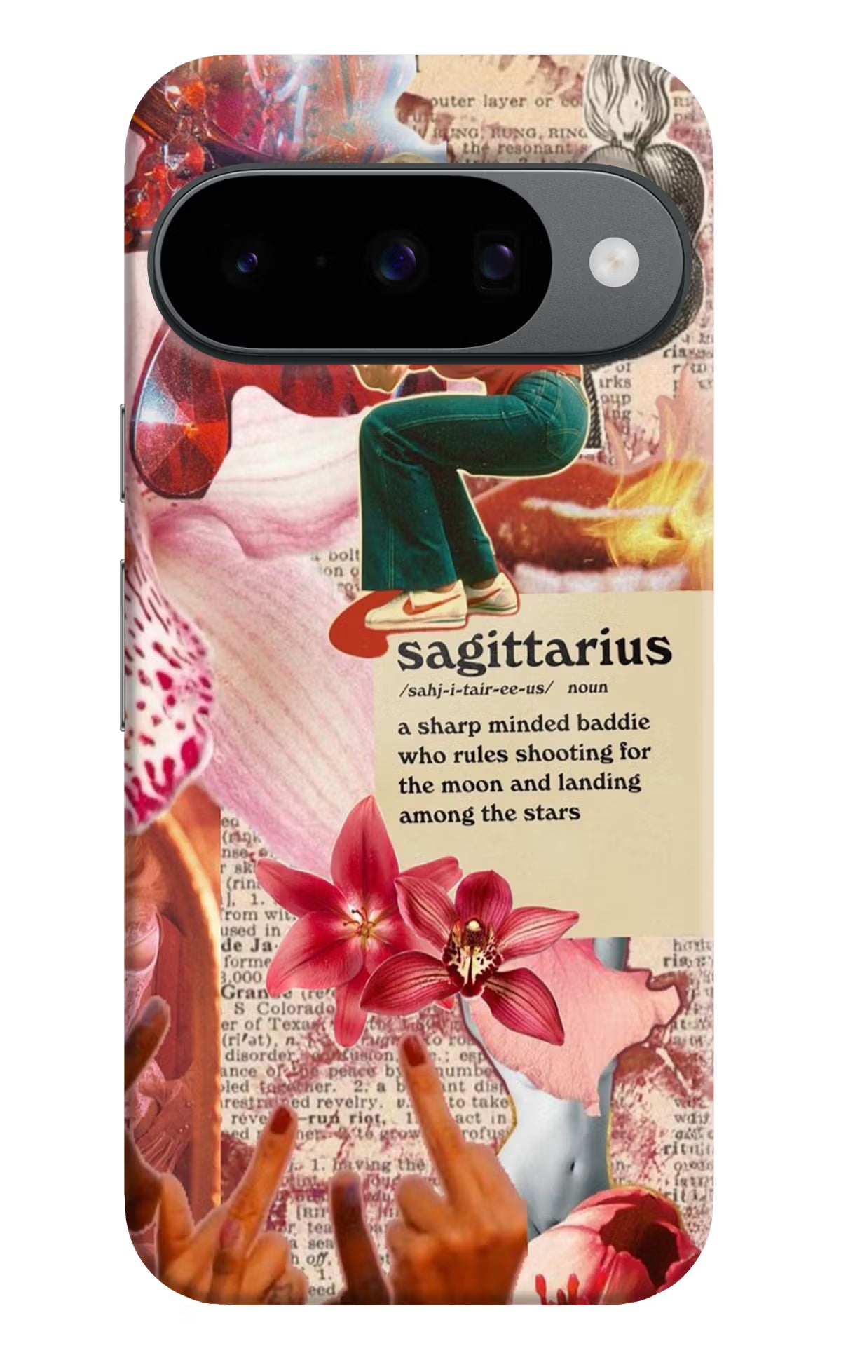 Sagittarius Zodiac Google Pixel 10 Hard Case Back Cover by Casekaro