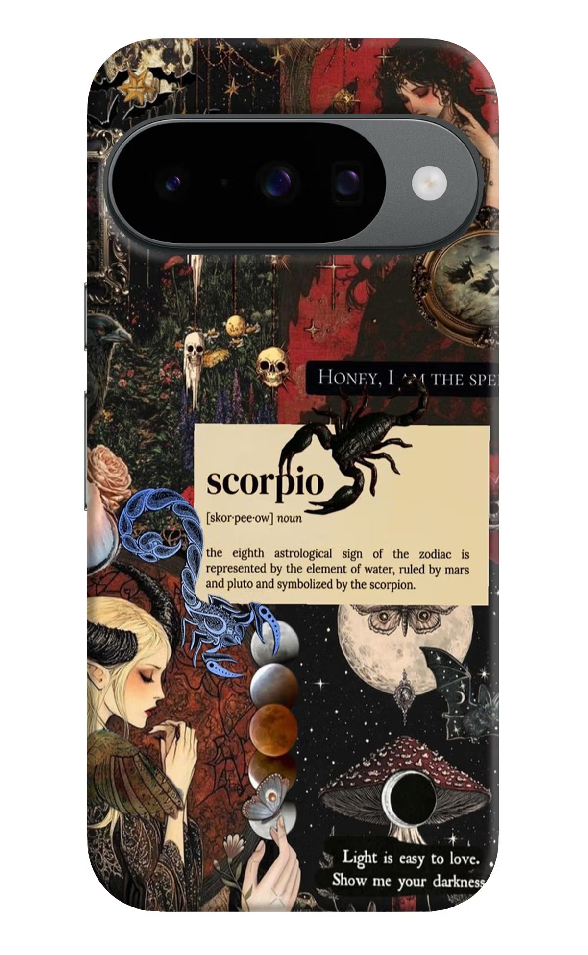 Scorpio Zodiac Google Pixel 10 Hard Case Back Cover by Casekaro