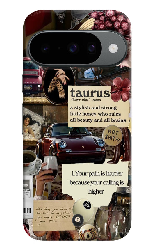 Taurus Zodiac Google Pixel 10 Hard Case Back Cover by Casekaro