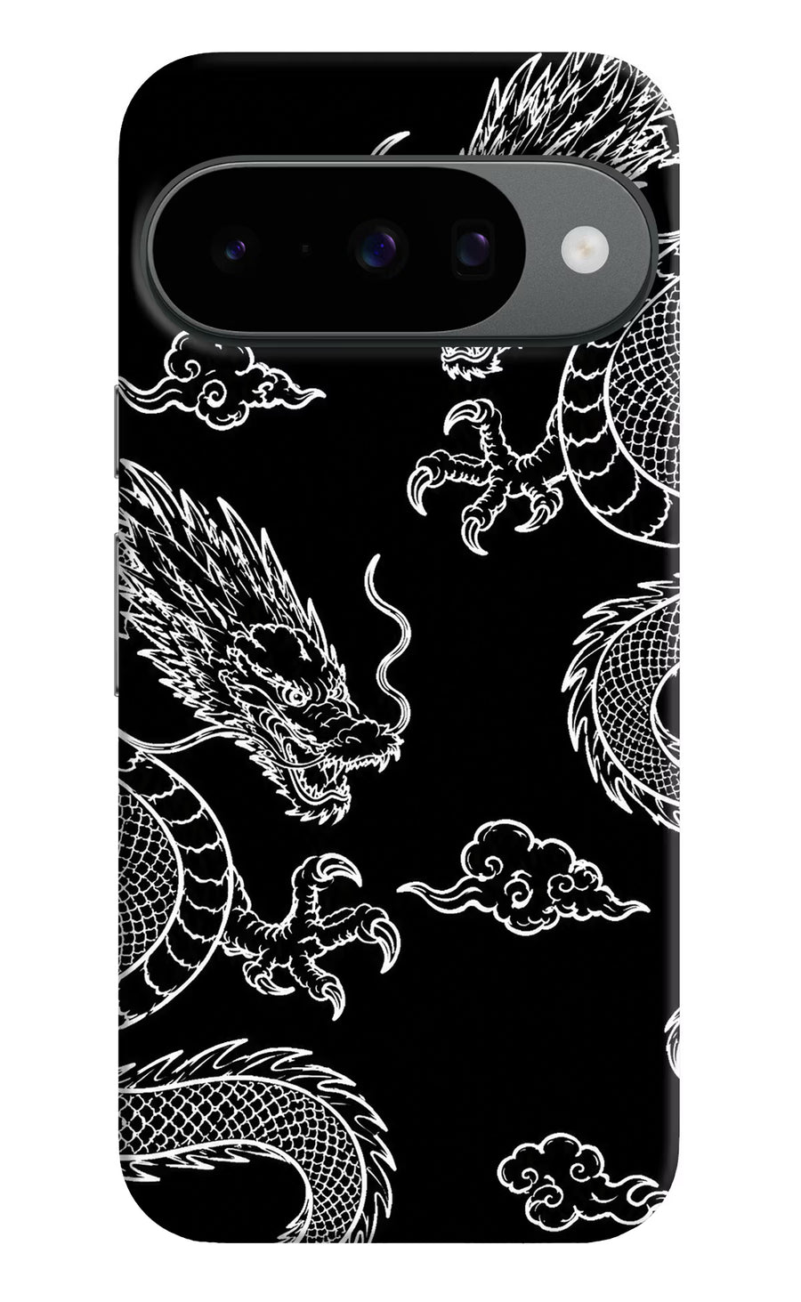 Twin Dragons Google Pixel 10 Back Cover, Hard case