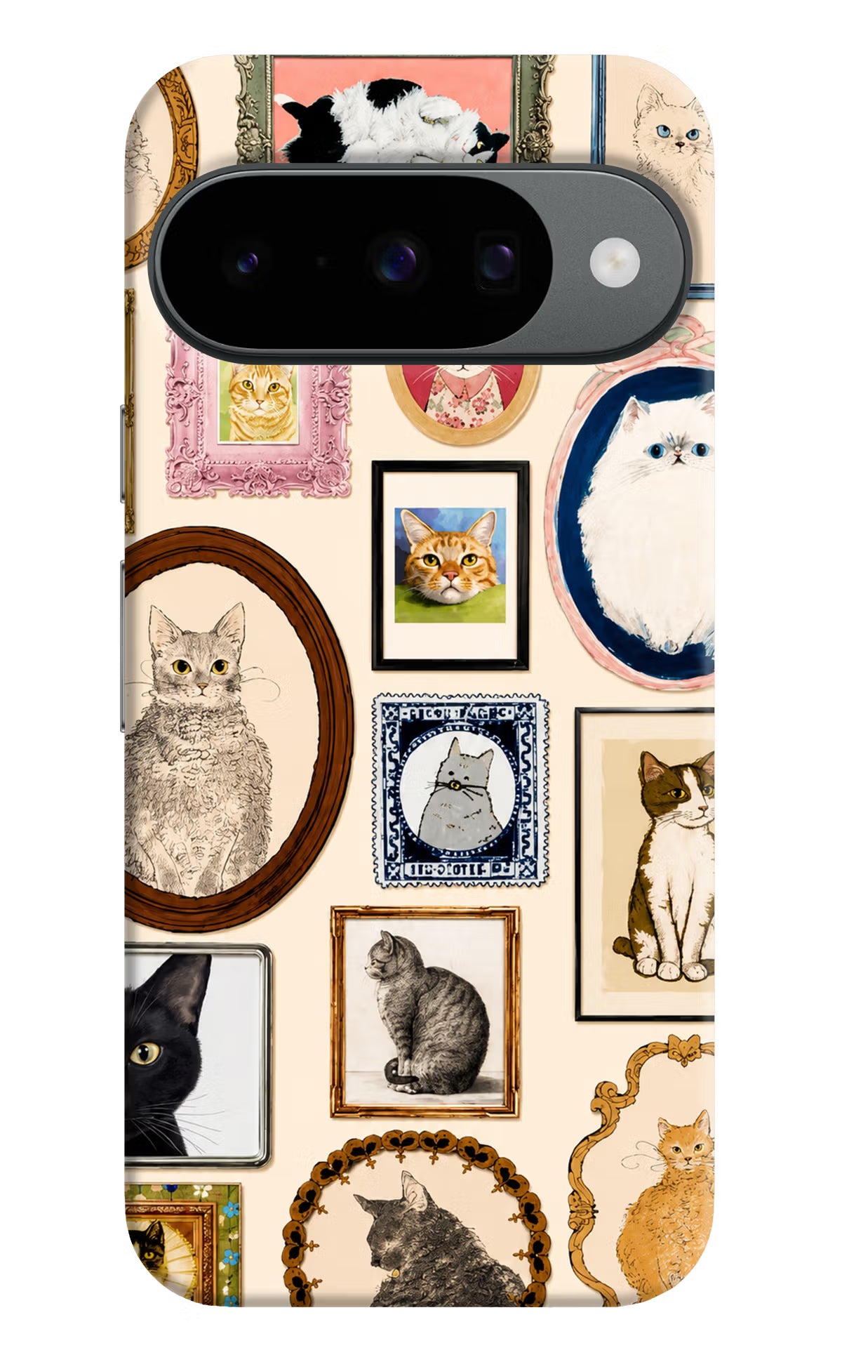 Mirror Cats Google Pixel 10 Back Cover