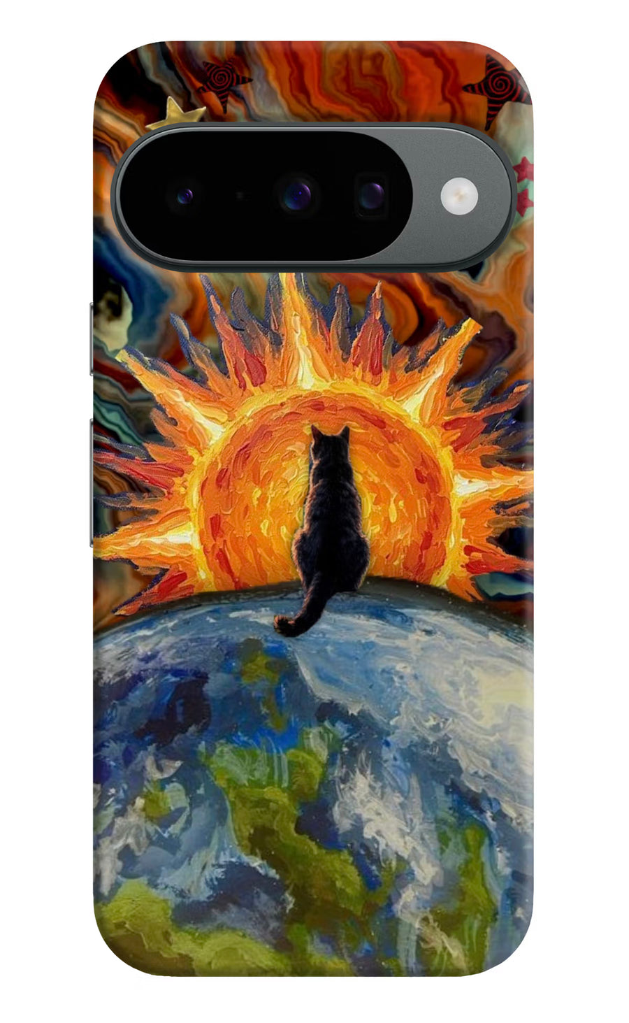 Sunrise Beyond Google Pixel 10 Back Cover, Hard case