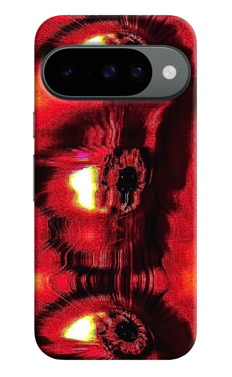 Fire Eye Google Pixel 10 Back Cover, Hard case