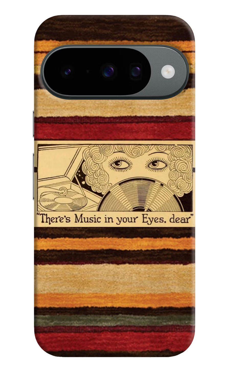 Vinyl Stripes Google Pixel 10 Back Cover, Hard case