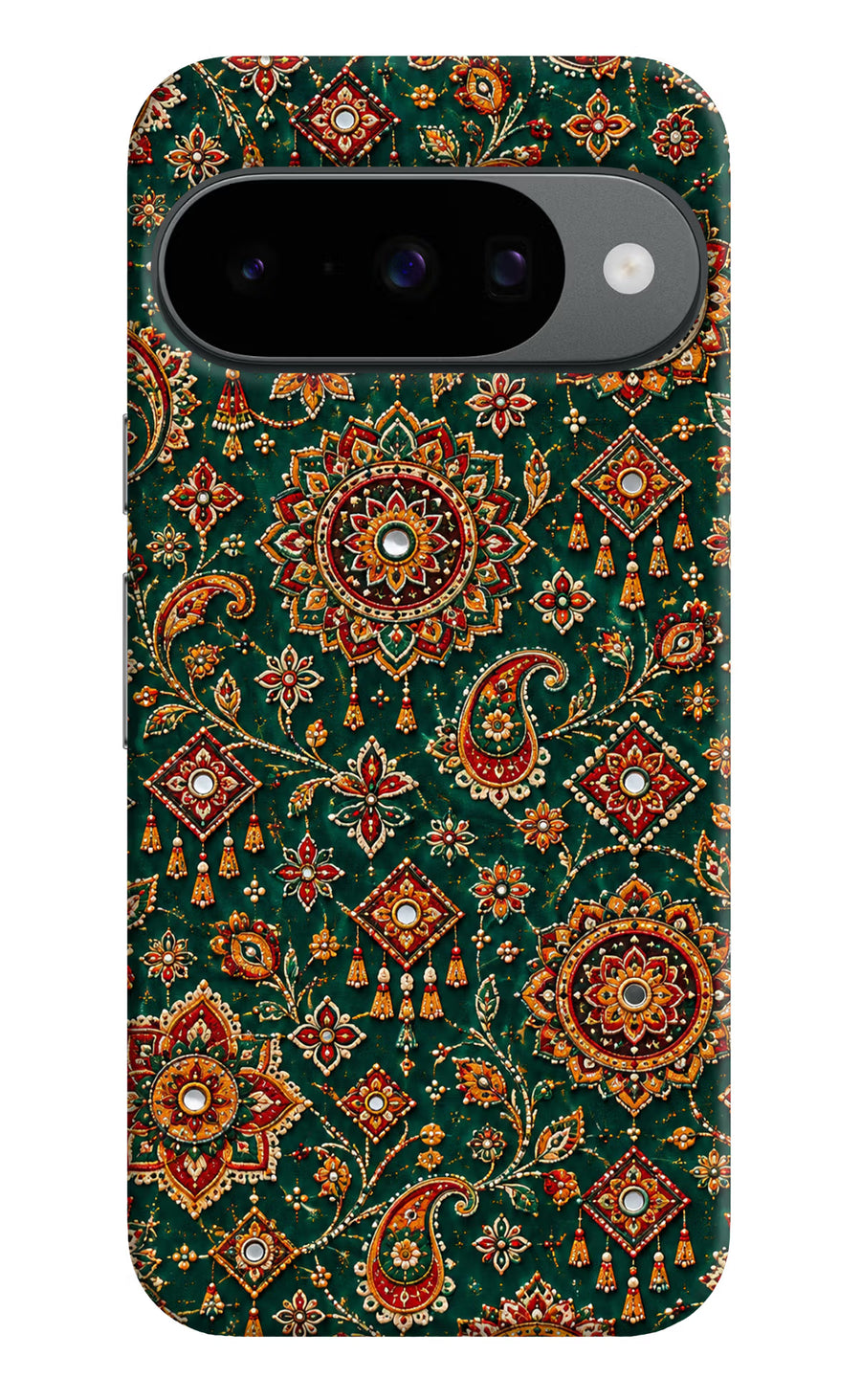 Green Pataka Google Pixel 10 Back Cover, Hard case