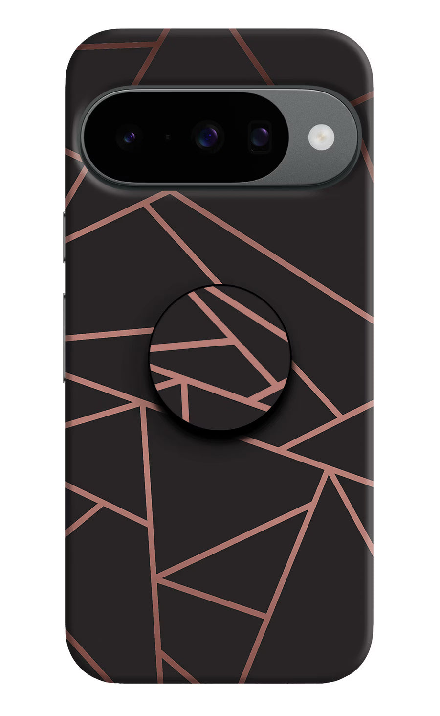 Geometric Pattern Google Pixel 10 Pop Case, Hard case