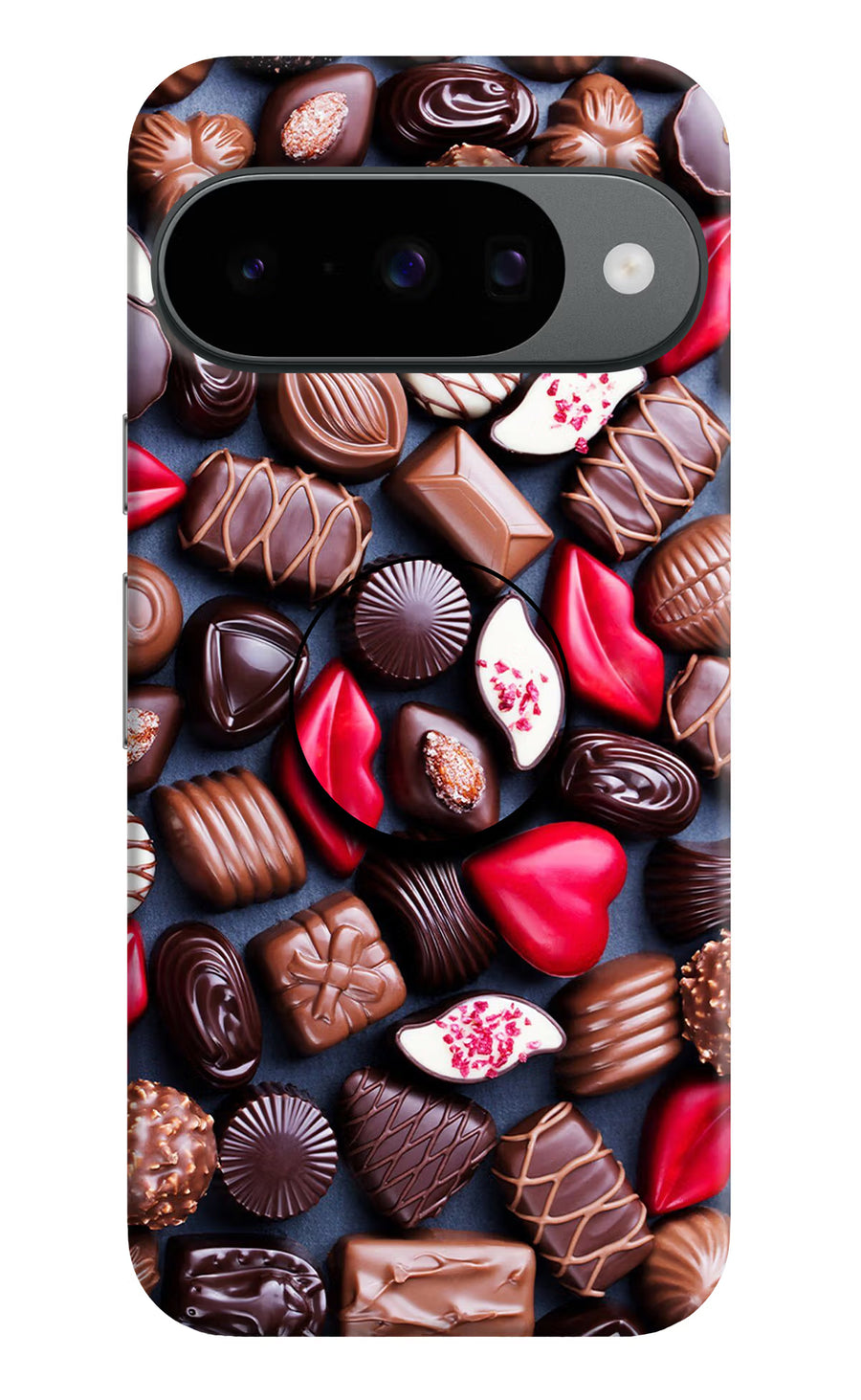 Chocolates Google Pixel 10 Pop Case, Hard case