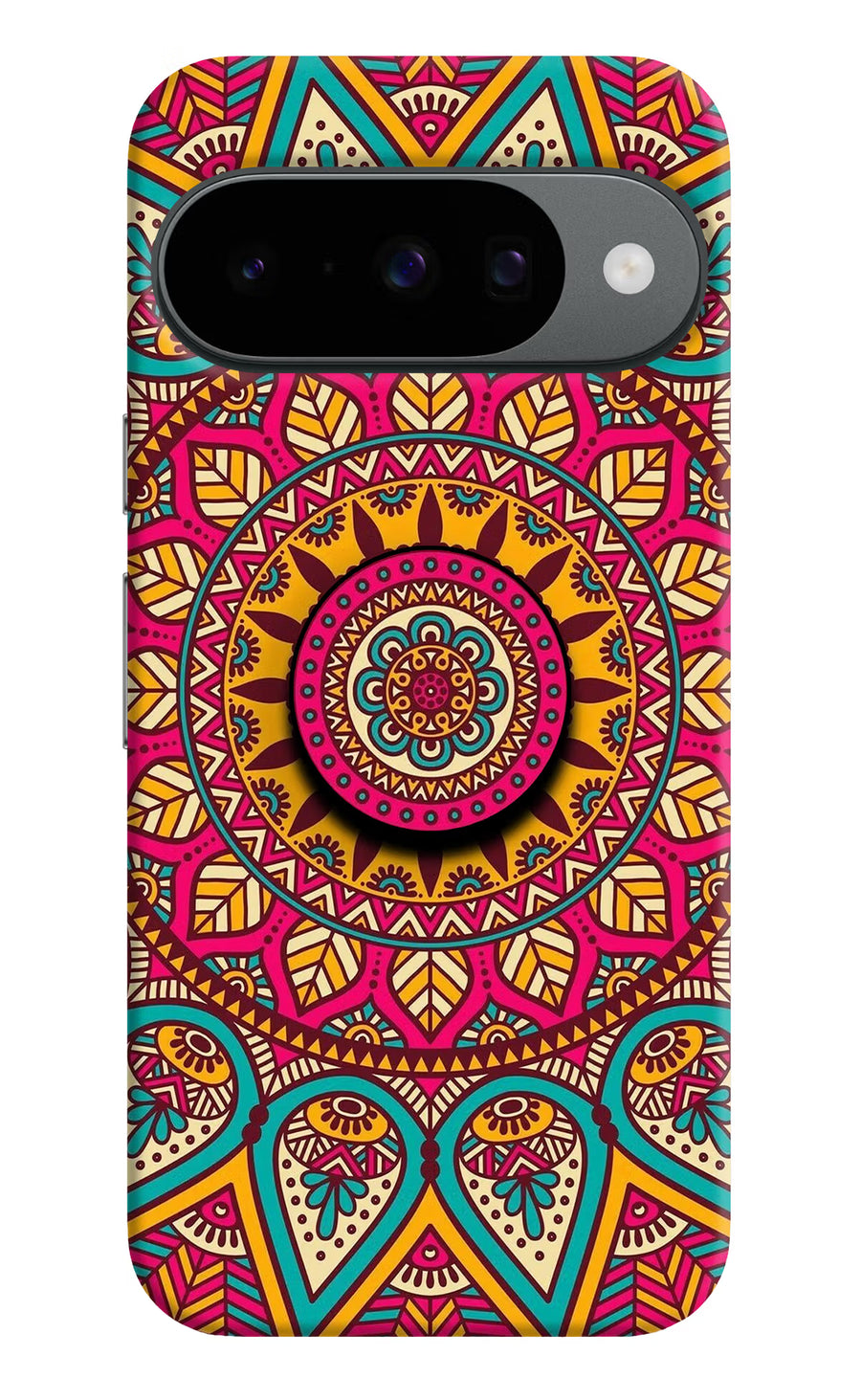 Mandala Google Pixel 10 Pop Case, Hard case