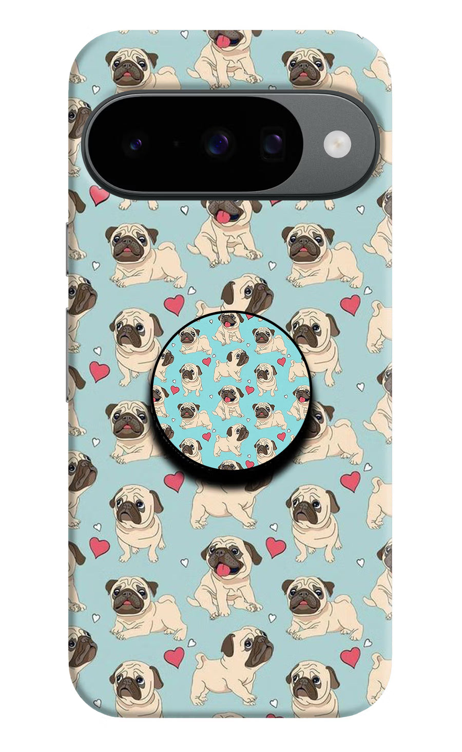 Pug Dog Google Pixel 10 Pop Case, Hard case