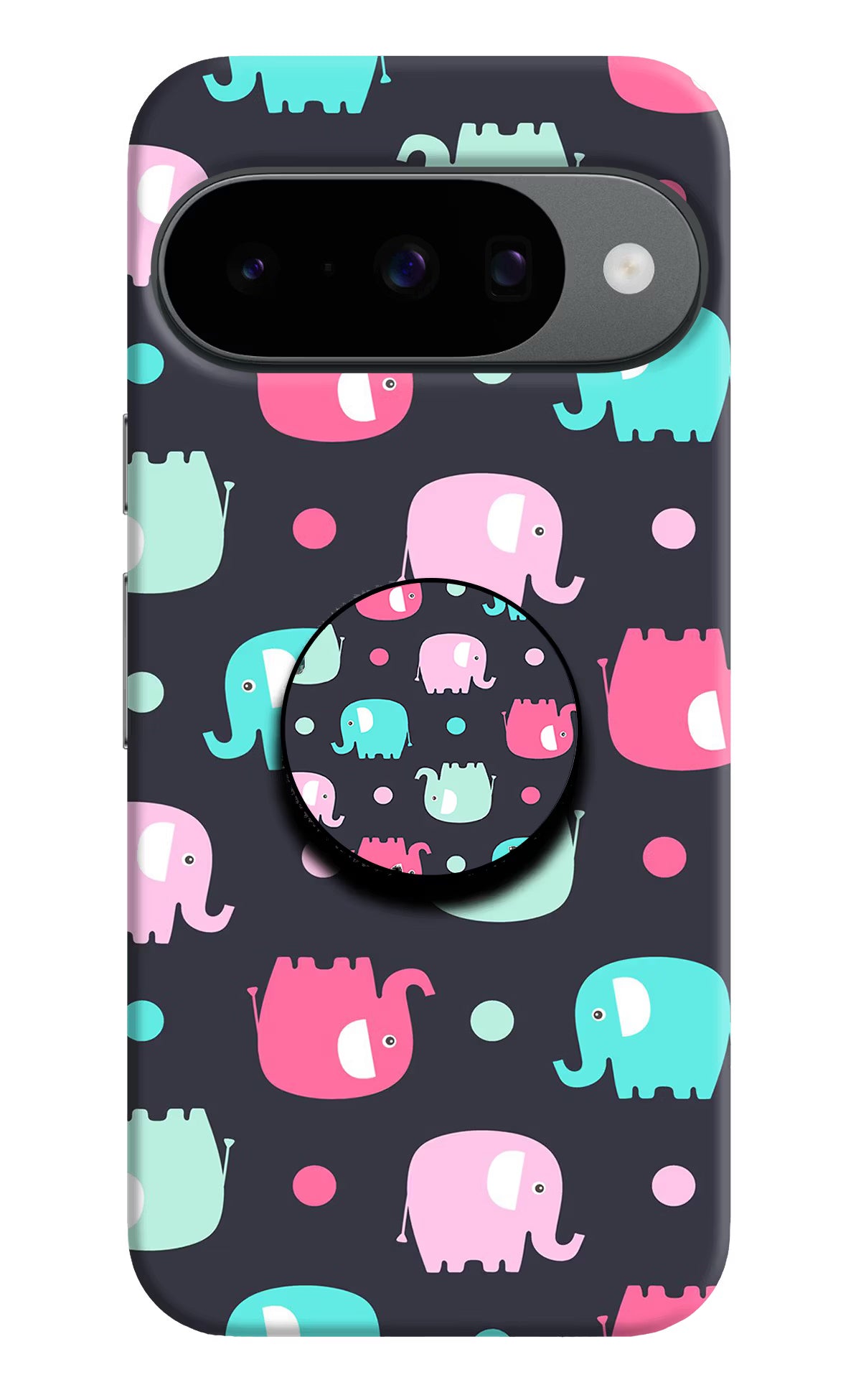 Baby Elephants Google Pixel 10 Pop Case by Casekaro