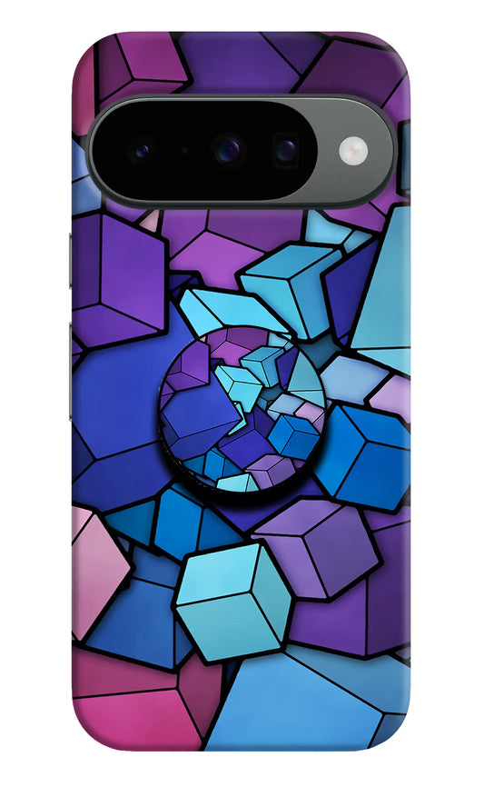 Cubic Abstract Google Pixel 10 Pop Case by Casekaro