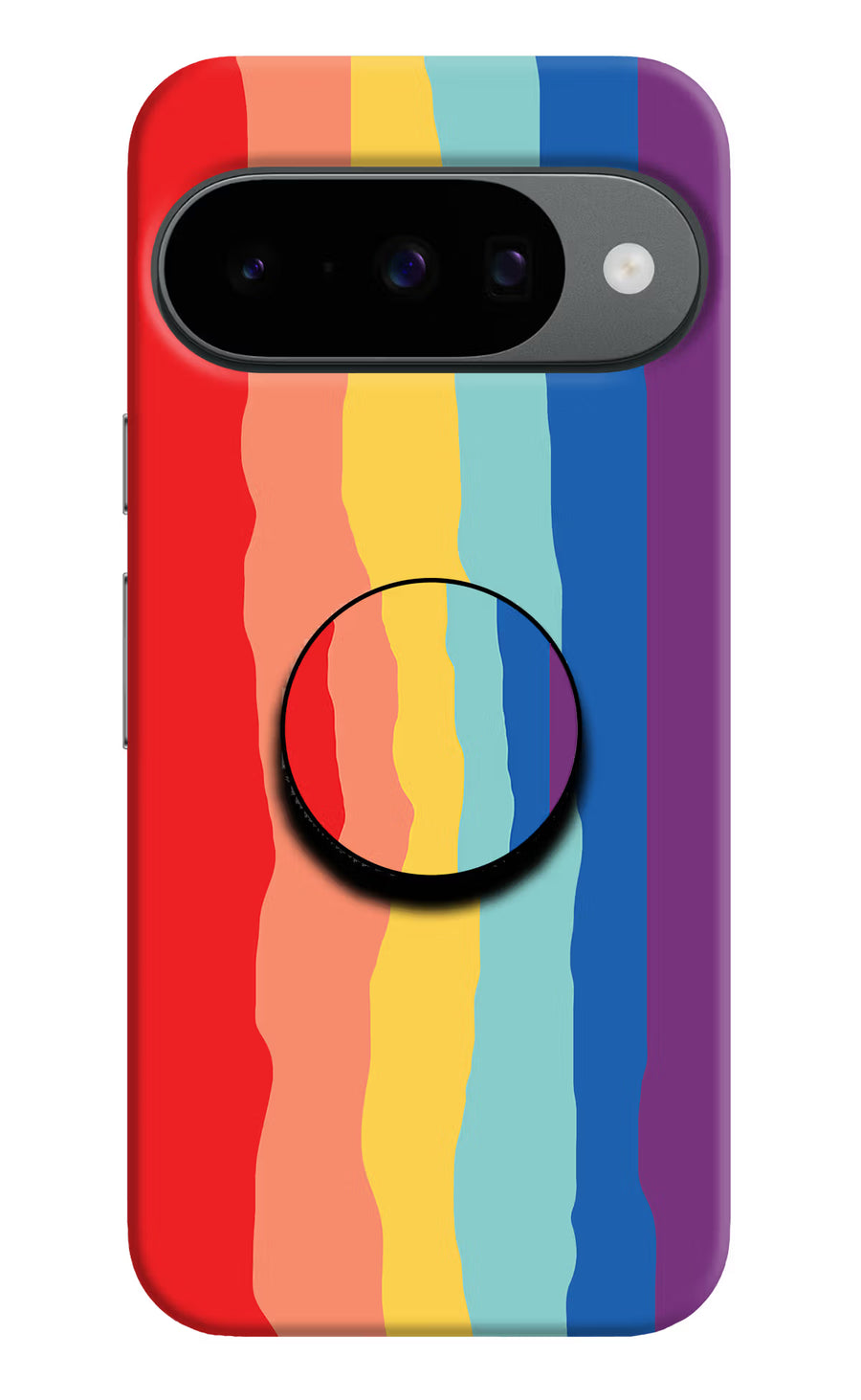 Rainbow Google Pixel 10 Pop Case, Hard case
