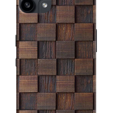 Wooden Cube Design Nothing Phone 3A Lite Back Cover