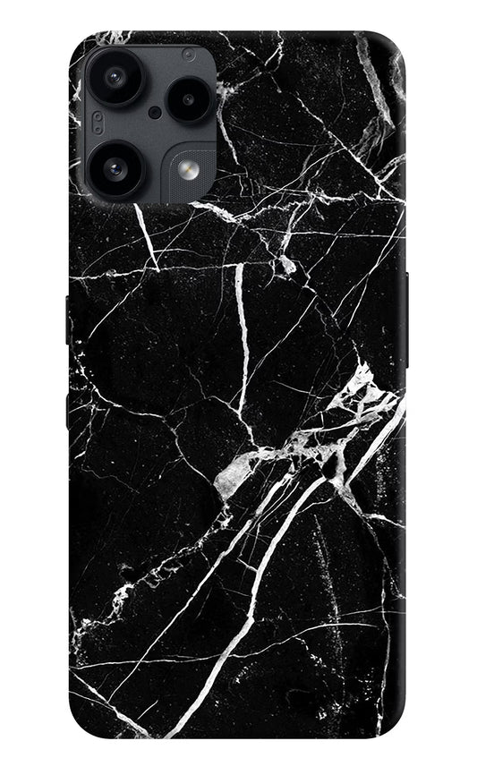 Black Marble Pattern Nothing Phone 3A Lite Back Cover