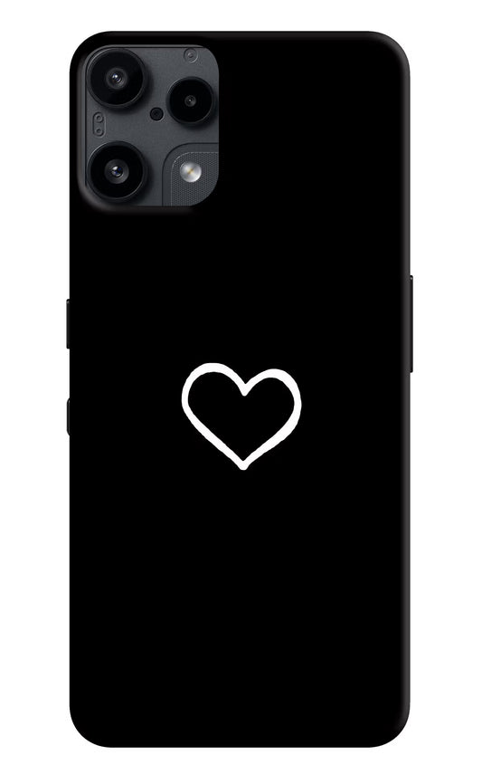 Heart Nothing Phone 3A Lite Back Cover