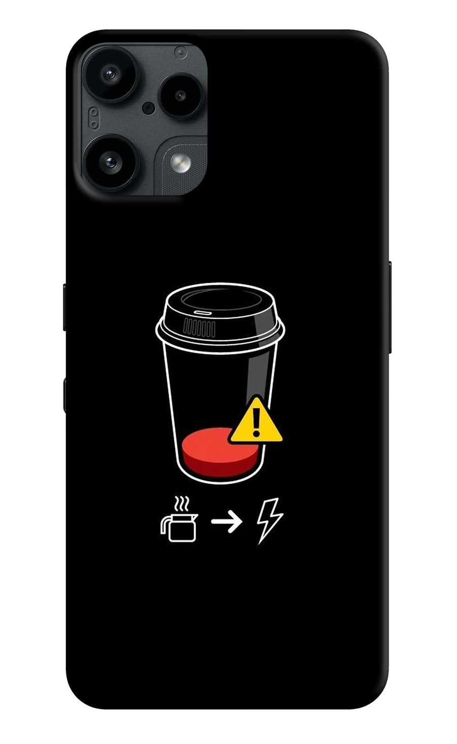 Coffee Nothing Phone 3A Lite Back Cover, Hard case