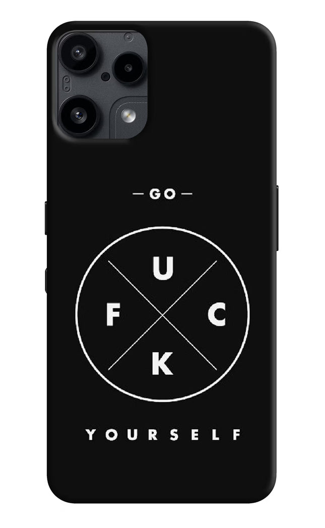 Go Fuck Yourself Nothing Phone 3A Lite Back Cover