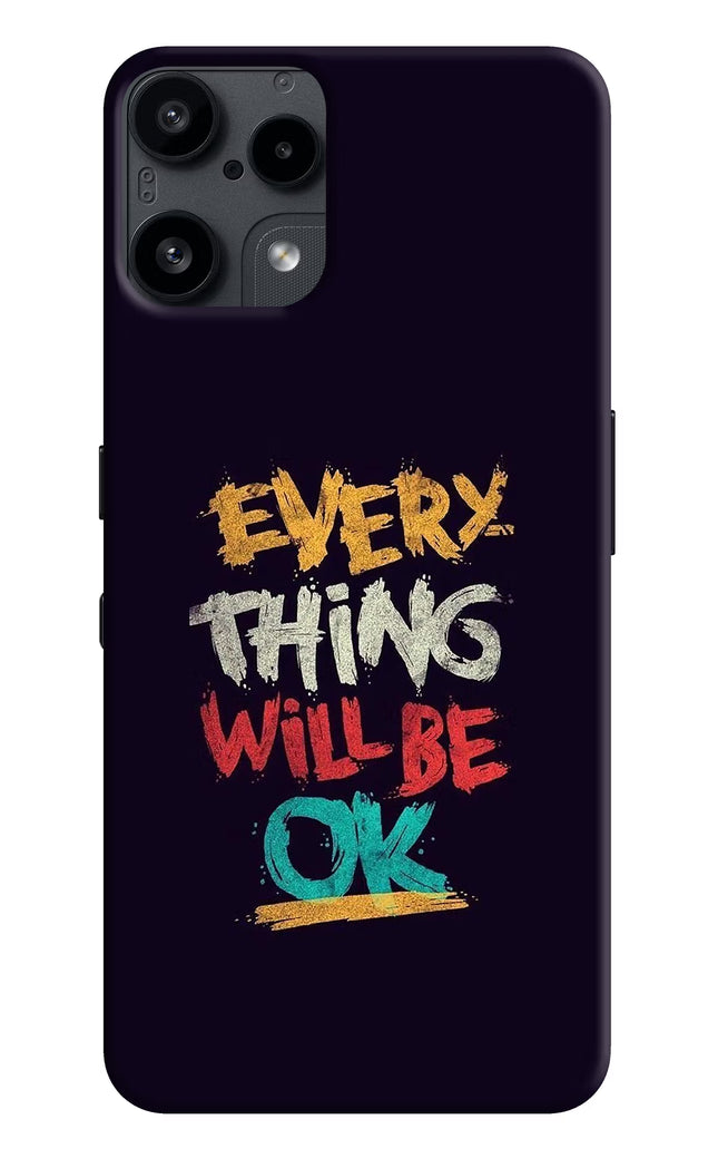 Everything Will Be Ok Nothing Phone 3A Lite Back Cover