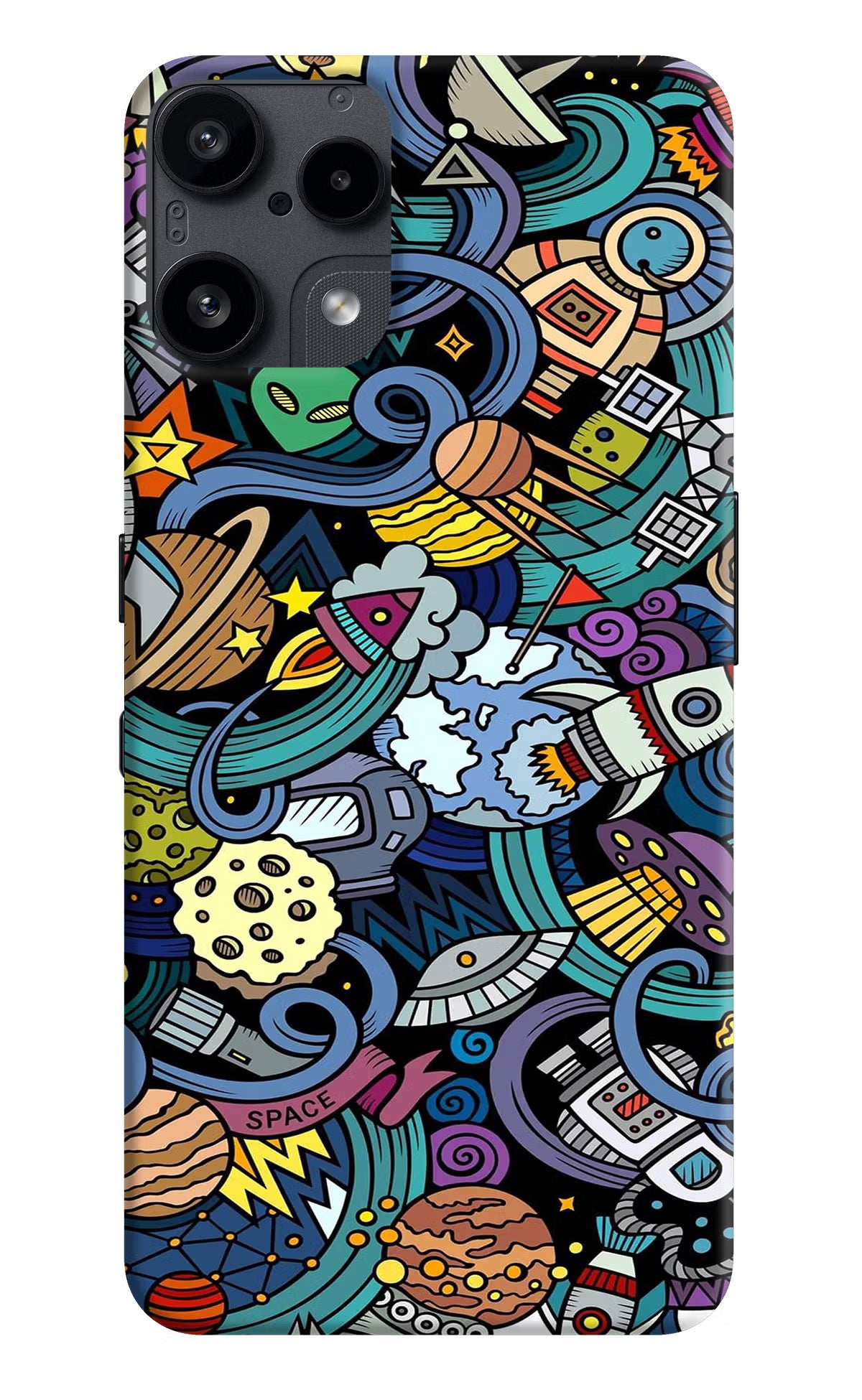 Space Abstract Nothing Phone 3A Lite Back Cover