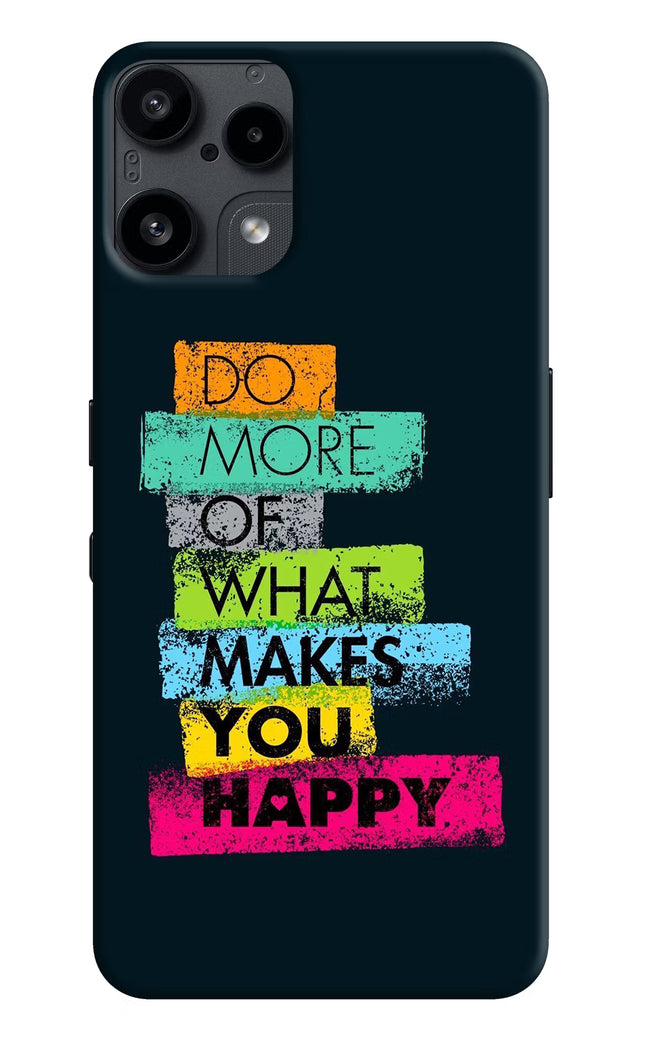 Do More Of What Makes You Happy Nothing Phone 3A Lite Back Cover