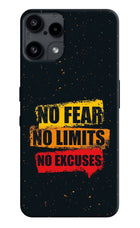 No Fear No Limits No Excuse Nothing Phone 3A Lite Back Cover