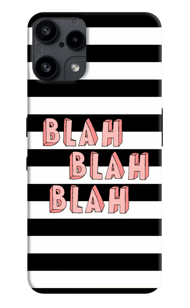 Blah Blah Blah Nothing Phone 3A Lite Back Cover