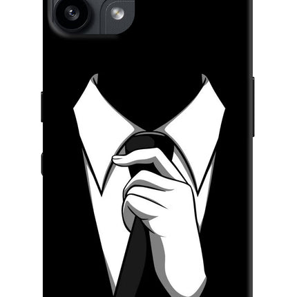 Black Tie Nothing Phone 3A Lite Back Cover
