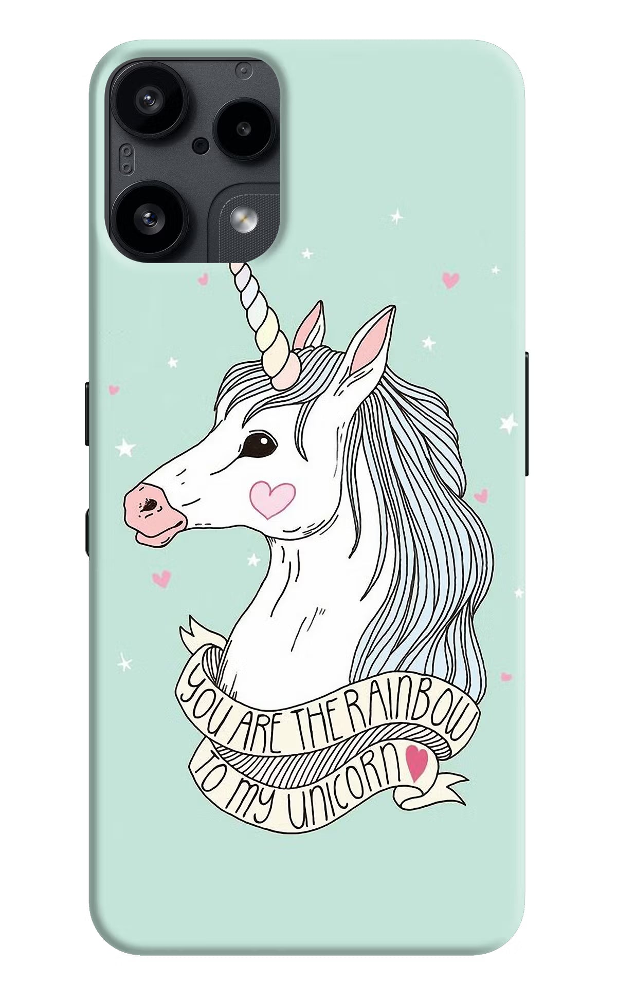 Unicorn Wallpaper Nothing Phone 3A Lite Back Cover