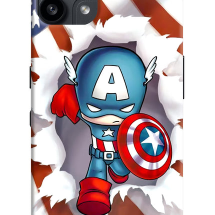 Captain America Nothing Phone 3A Lite Back Cover