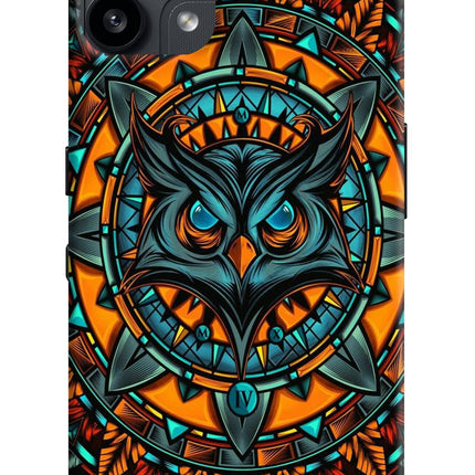 Angry Owl Art Nothing Phone 3A Lite Back Cover