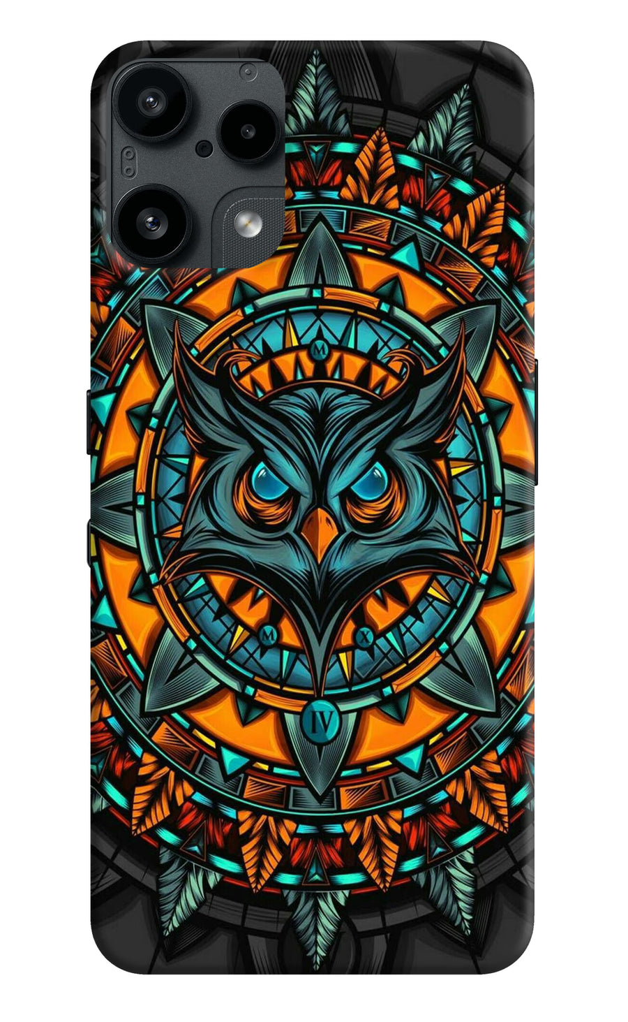 Angry Owl Art Nothing Phone 3A Lite Back Cover, Hard case