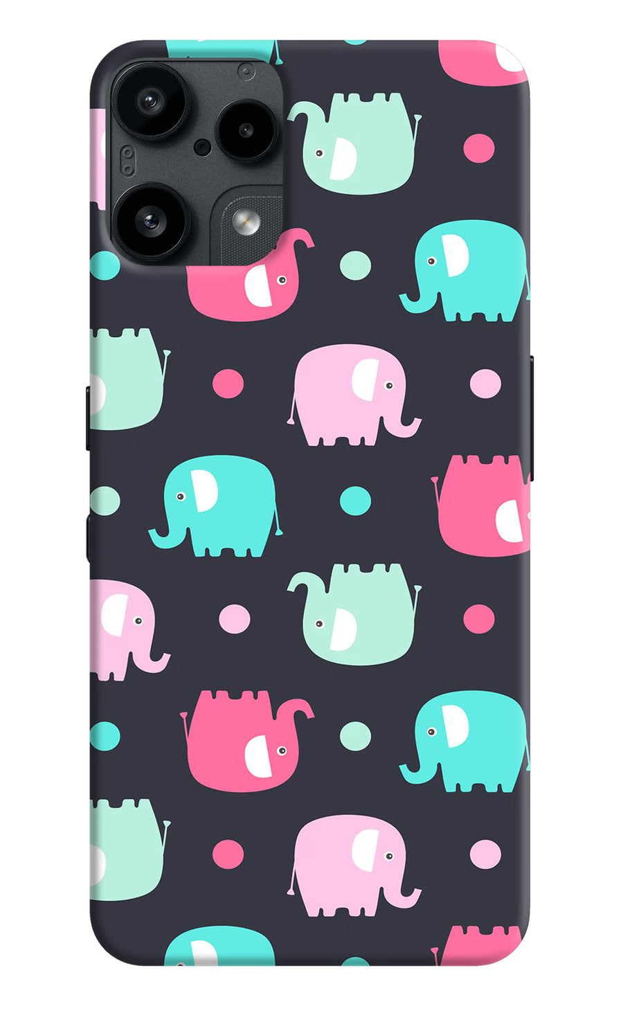Elephants Nothing Phone 3A Lite Back Cover, Hard case