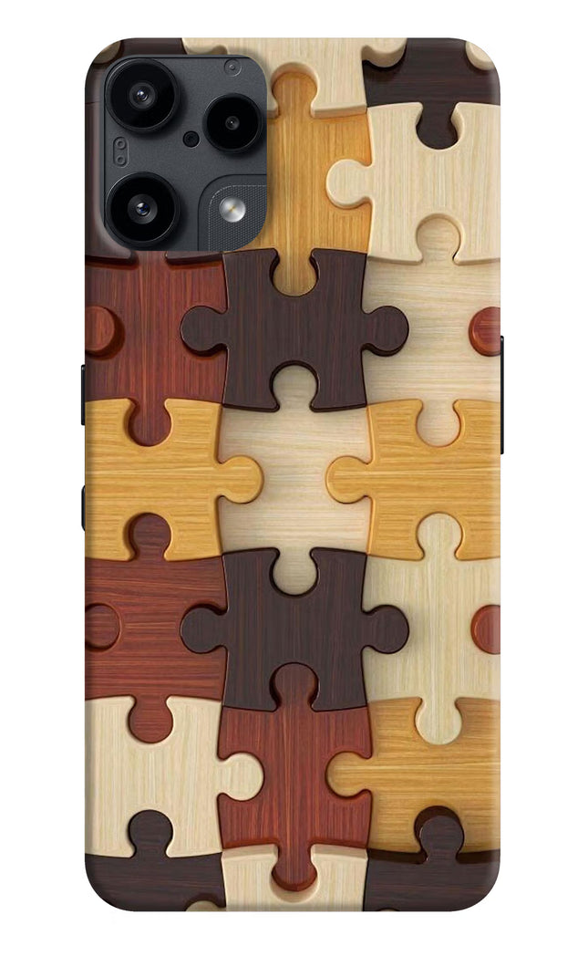 Wooden Puzzle Nothing Phone 3A Lite Back Cover
