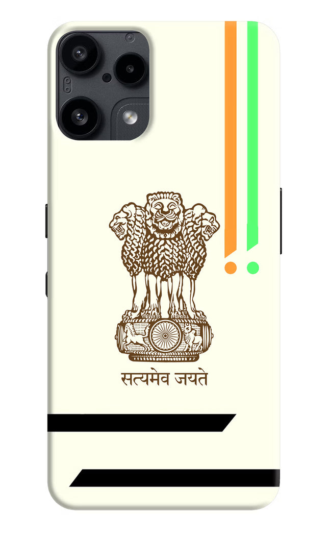 Satyamev Jayate Brown Logo Nothing Phone 3A Lite Back Cover