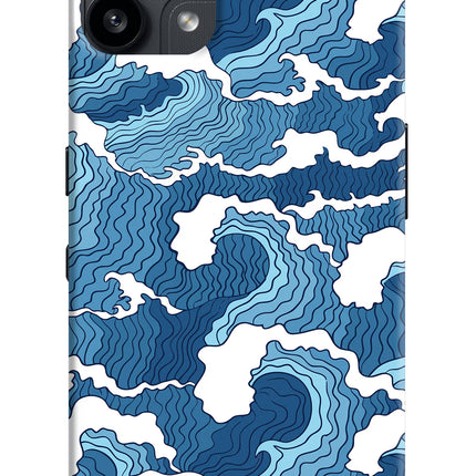 Blue Waves Nothing Phone 3A Lite Back Cover