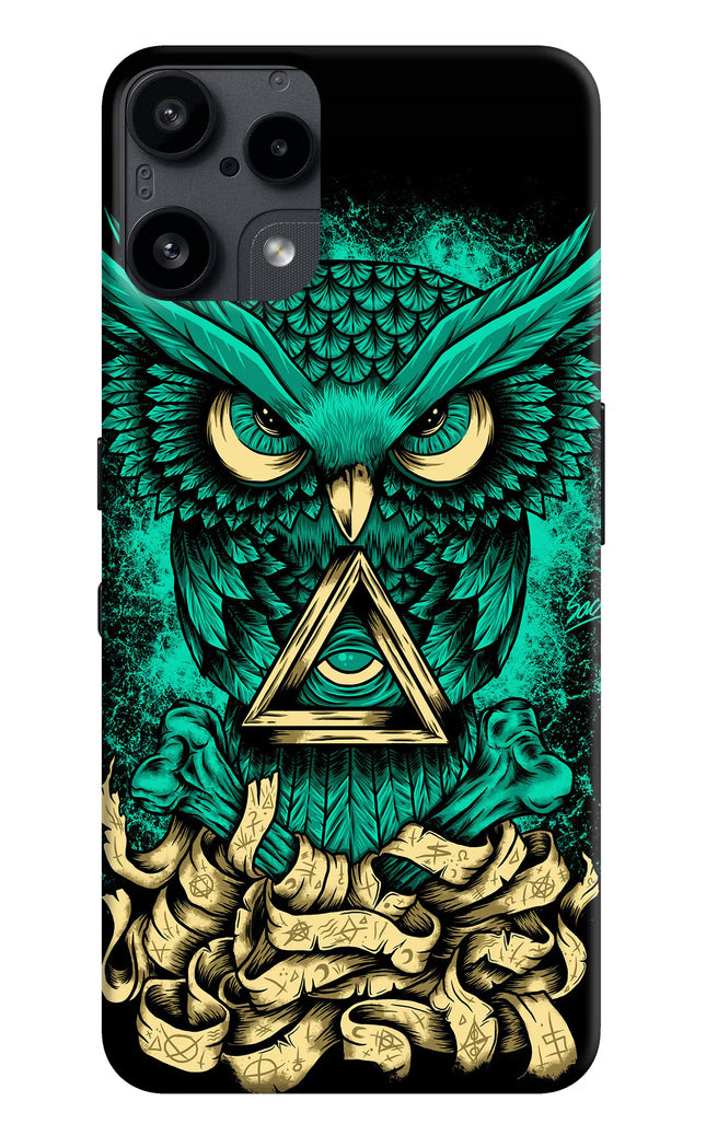 Green Owl Nothing Phone 3A Lite Back Cover