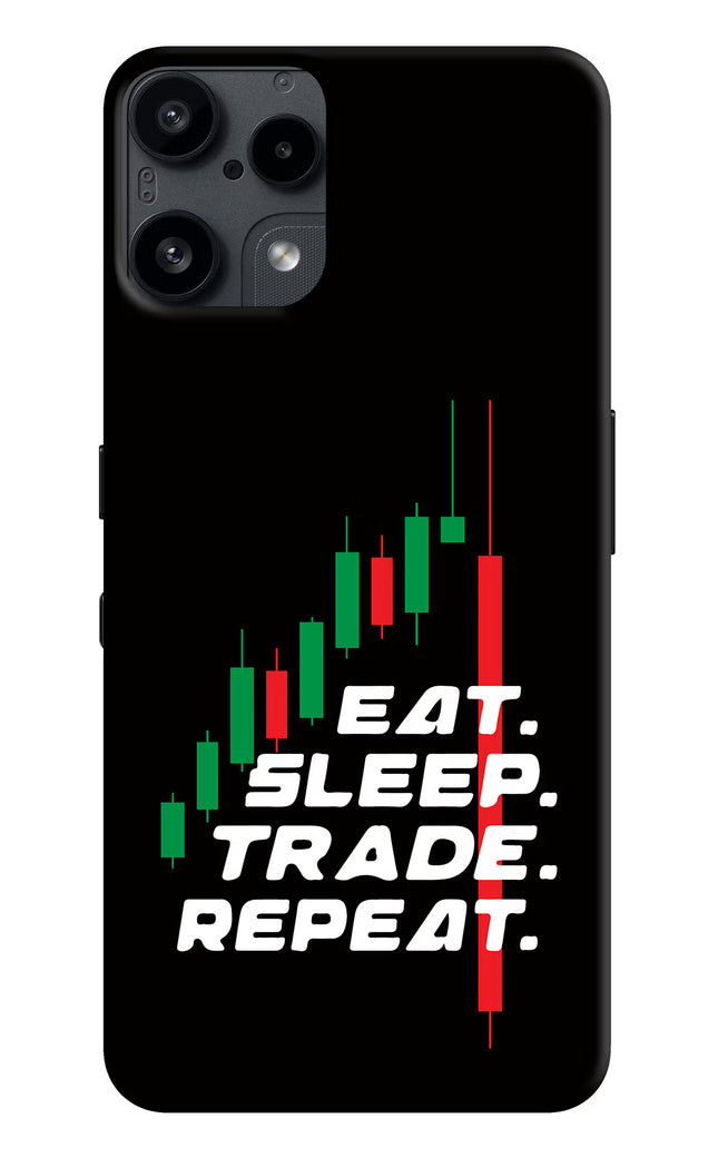 Eat Sleep Trade Repeat Nothing Phone 3A Lite Back Cover