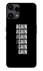 Again Again Gain Nothing Phone 3A Lite Back Cover