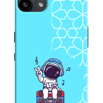 Cute Astronaut Chilling Nothing Phone 3A Lite Back Cover