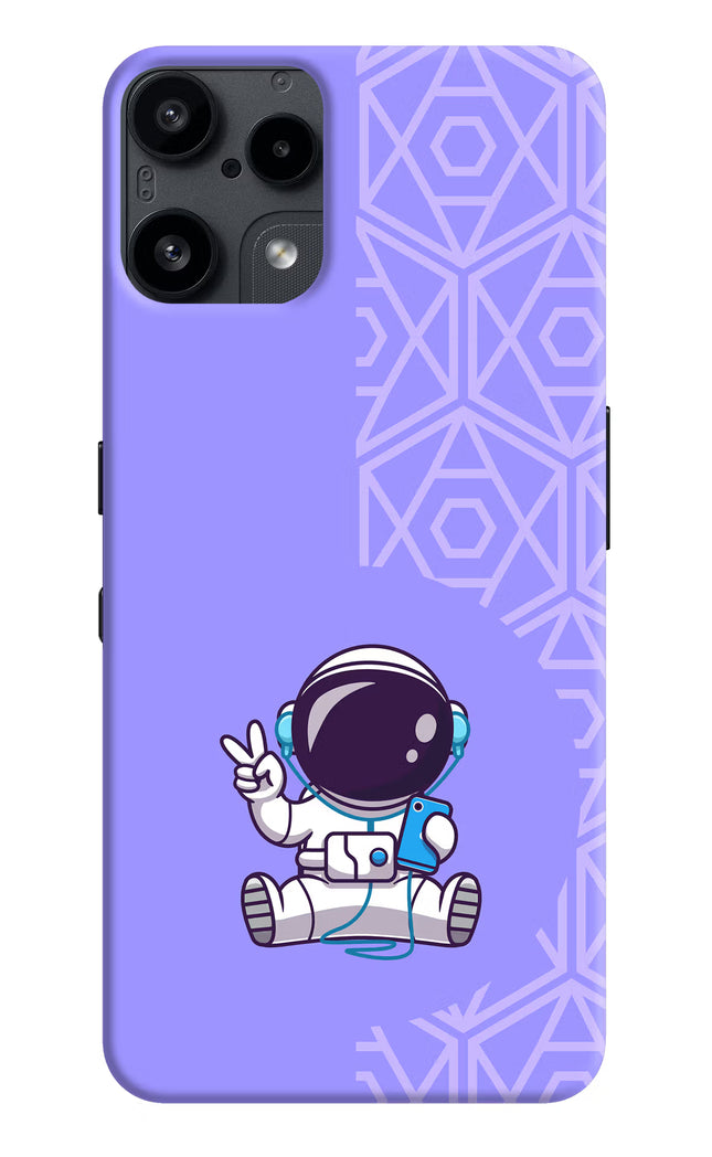 Cute Astronaut Chilling Nothing Phone 3A Lite Back Cover
