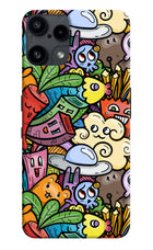 Veggie Doodle Nothing Phone 3A Lite Back Cover
